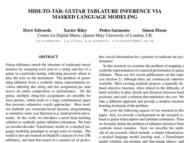 MIDI-to-Tab paper